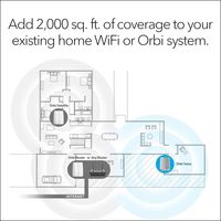 Wi-Fi роутер с динамиком NETGEAR Orbi Voice Tri-band Smart Speaker & Mesh WiFi Extender RBS40V
