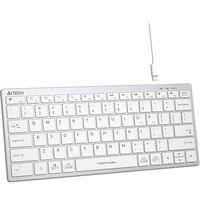 Клавиатура A4Tech Fstyler FX51 (серебристый/белый)