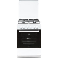 Кухонная плита CEZARIS ПГ 3200-08 (чугунные решетки, белый)