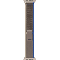 Умные часы Apple Watch Ultra LTE 49 мм (титановый корпус, титановый/сине-серый, нейлоновый ремешок размера S/M)