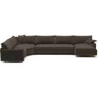 П-образный диван Савлуков-Мебель Next 210041 (темно-коричневый)