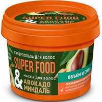  Фитокосметик Superfood Авокадо & миндаль Объем и сила 100 мл
