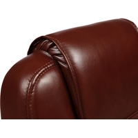 Кресло TetChair Бергамо хром (коричневый)