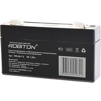 Аккумулятор для ИБП Robiton VRLA6-1.3 (6В/1.3 Ач)