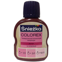 Колеровочная краска Sniezka Colorex 0.1 л (№32, бордовый)