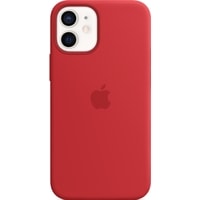Чехол для телефона Apple MagSafe Silicone Case для iPhone 12 mini (красный)