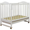 Классическая детская кроватка СКВ-Компани СКВ-2 231111 (Белая)