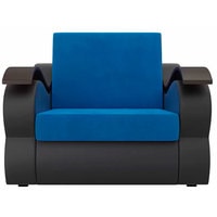 Кресло-кровать Mebelico Меркурий 105483 60 см (голубой/черный)