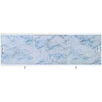 Фронтальный экран под ванну Alavann Оптима 170 (серо-синий мрамор)