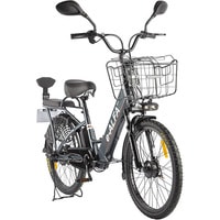 Электровелосипед Eltreco Green City E-Alfa New (серебристый)