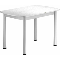 Кухонный стол Васанти плюс БРП 110x70/3 (белый)