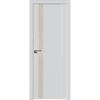 Межкомнатная дверь ProfilDoors 62U L 70x200 (аляска, стекло перламутровый лак)