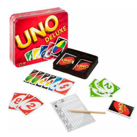 Карточная игра Mattel Uno Делюкс 378078