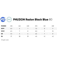 Роликовые коньки Powerslide Phuzion Radon 80 Black White 901975 (р. 43)