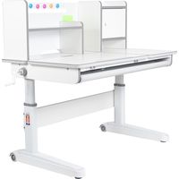 Ученический стол Anatomica Premium Granda Plus Armata Duos (белый/серый/серый)