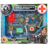 Игровой набор доктора терапевта Играем вместе Военный 2004U065-R