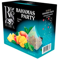 Зеленый чай Ramuk Bahamas Party - Багамская вечеринка 20 шт