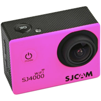 Экшен-камера SJCAM SJ4000 WiFi (розовый)