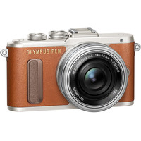 Беззеркальный фотоаппарат Olympus PEN E-PL8 Kit 14-42 EZ (коричневый)
