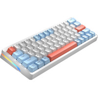 Клавиатура Cyberlynx ZA63 Pro White Blue Orange (TNT Yellow)