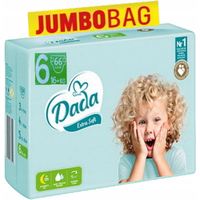 Подгузники Dada Extra Soft Large 6 Jumbo bag (66 шт)