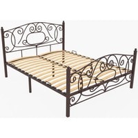 Кровать ИП Князев Виктория 180x190 (коричневый)