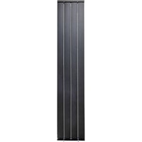 Дизайн-радиатор Silver S 1800 (3 секции, черный муар)