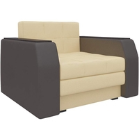 Кресло-кровать Mebelico Атланта 58736 (бежевый/коричневый)