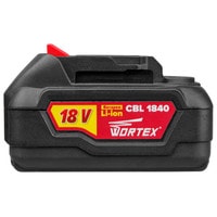 Аккумулятор Wortex CBL 1840 CBL18400029 (18В/4 Ah) в Барановичах