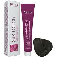 Крем-краска для волос Ollin Professional Silk Touch 3/0 темный шатен