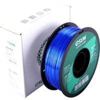 Пластик eSUN eSilk PLA 1.75 мм 1000 г (голубой)