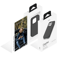 Чехол для телефона uBear Capital Leather для iPhone 15 Pro Max (черный)