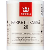 Лак Tikkurila Parketti Assa 1 л (полуматовый)