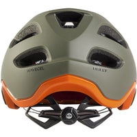 Cпортивный шлем Bontrager Rally WaveCel (L, зеленый/оранжевый)