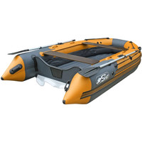 Моторно-гребная лодка Reef Скат RF-S350 (темно-серый/оранжевый)