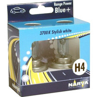 Галогенная лампа Narva H4 Range Power Blue+ 2шт [48677RPB]