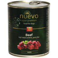 Консервированный корм для собак Nuevo Adult Beef (Говядина) 0.8 кг