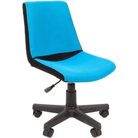 Компьютерное кресло CHAIRMAN Kids 115 (черный/голубой)