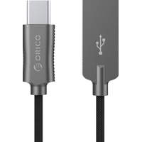 Кабель Orico HCU-10-BK USB Type A - USB Type C (1 м, черный)