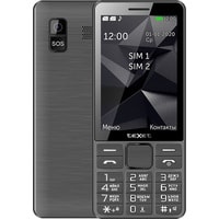 Кнопочный телефон TeXet TM-D324 (черный)
