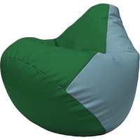 Кресло-мешок Flagman Груша Макси Г2.3-0136 (зеленый/голубой)