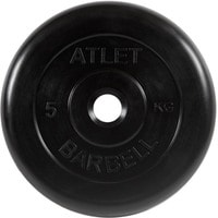 Диск MB Barbell Атлет 26 мм (1x5 кг)