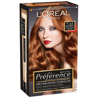 Крем-краска для волос L'Oreal Recital Preference 7.43 Шангрила Интенсивный медный