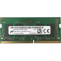 Оперативная память Micron 4GB DDR4 SODIMM PC4-19200 MTA4ATF51264HZ-2G3B1