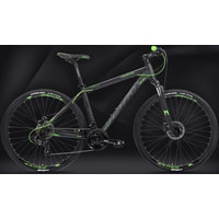 Велосипед LTD Crossfire 840 2021 (черный/зеленый)