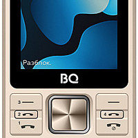 Кнопочный телефон BQ-Mobile BQ-2455 Boom Quattro (золотистый)