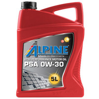 Моторное масло Alpine PSA 0W-30 5л