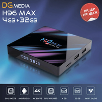 Смарт-приставка DGMedia H96 Max 4GB/32GB