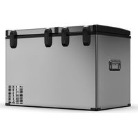Компрессорный автохолодильник Alpicool BCD125 (с адаптером 220В)