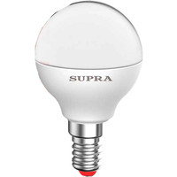 Светодиодная лампочка Supra SL-LED-ECO-G45 E14 5 Вт 4000 К [SL-LED-ECO-G45-5W/4000/E14]